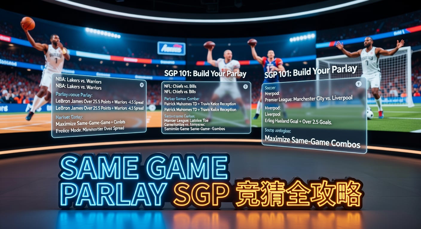 Same Game Parlay (SGP)：一站式串关投注解析与策略，资深玩家分享