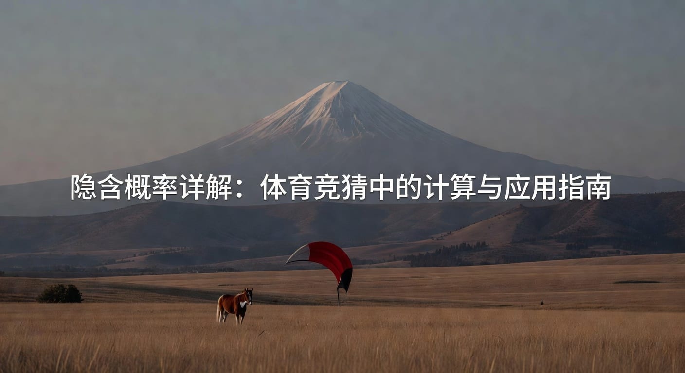 隐含概率 (Implied Probability) 解析：体育博彩玩家必懂的盘口解读