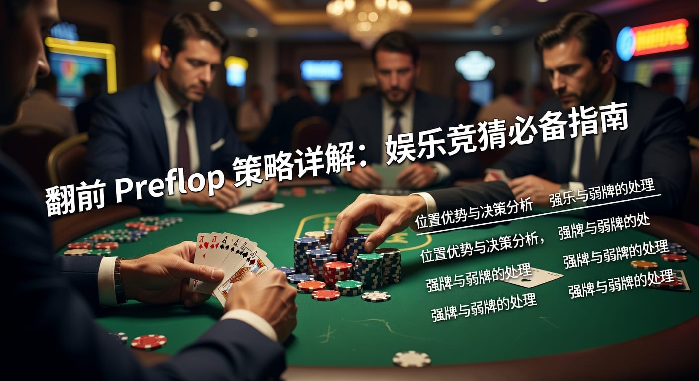 翻前 preflop：2026年起手阶段思路