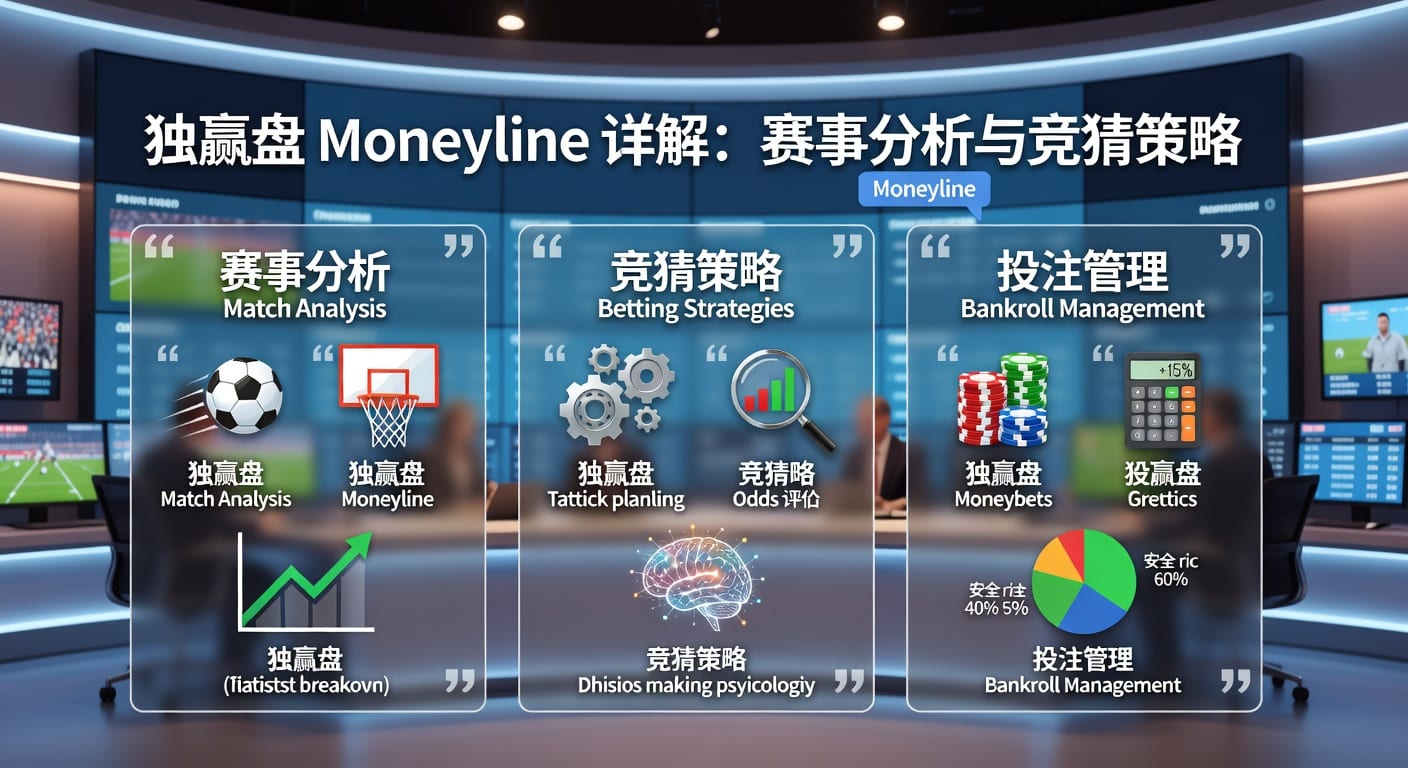 独赢盘 moneyline：胜负判断与实战思路