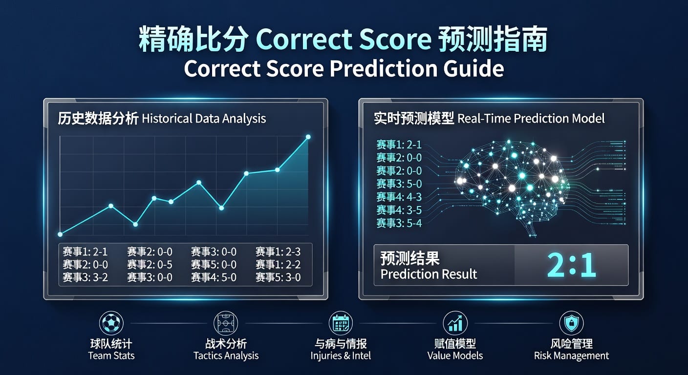 精确比分 correct score：混合过关组合投注技巧